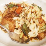 広東家庭料理おかむら - バラ肉で最高に美味しい、回鍋肉！旨い‼️