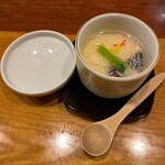かに道楽 - かに茶碗蒸し