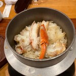 かに道楽 - かに釜飯