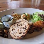 季節のorganicランチプレート　１０００円