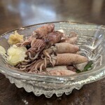 旬魚菜 しら川 - メトイカの塩ゆで