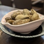 旬魚菜 しら川 - ゆで落花生