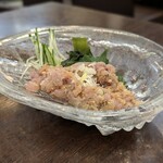 旬魚菜 しら川 - アジなめろう