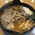 たかい - 豚キムチ鍋　1200円　絶品❗️ 1人用