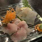 郷土料理ともん - イワナのお造り•小菅村の刺身こんにゃく