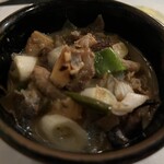 郷土料理ともん - きのこのモツ煮