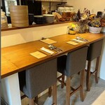 posale - カウンター席