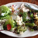大阿蘇レストラン - 豊富な野菜たち