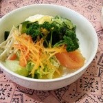 レストラン 西洋軒 - ミニサラダ400円(2014/01)