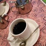 セットのコーヒー