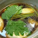 志美津や - 鴨せいろ　ズームアップ