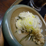 志美津や - 鴨せいろ　ズームアップ