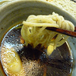 志美津や - 粗挽きを鴨汁で