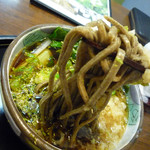 志美津や - 田舎そばをおろしのあたりから啜る