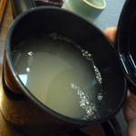 志美津や - 蕎麦湯