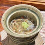 薪鳥新神戸 - 薪焼きブラウンえのきの茶碗蒸し