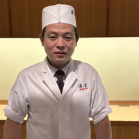 京都 天ぷら圓堂 岡ざき邸 - 今回ご担当いただいた料理長様。気さくにお話ししてくださいます。