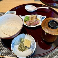 和匠 銀座松月 - ご飯とご飯のお供