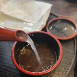 本格手打ち蕎麦   あげおのかくれ庵 喜いち郎 - 白濁系蕎麦湯