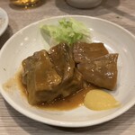 和風もつ料理 あらた - 『タンとテールシチュー』　どて焼き風