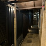 眠庵 - アプローチ