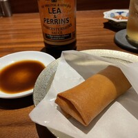 港式料理 鴻禧 - 蟹肉春巻(上海蟹の春巻き)