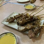 ほやほや - 純鶏(親鶏の焼鳥)