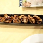 トラットリア アサヒヤ - 地鶏モモ肉焼き460円