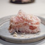 イル・ジョット - 2024.7 ブルスケッタ（岩手産佐助豚の自家製ハム、ブッラータ、北海道産山わさび）