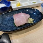 天ぷら　安住 - ぶりの刺身