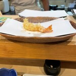天ぷら　安住 - エビ