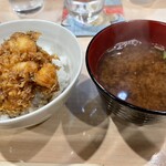 天ぷら　安住 - 〆の天丼