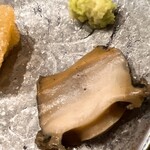 鮨 しゅん輔 - 蝦夷鮑です