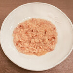 ボニュ - しいたけのリゾット、オリーブオイルではなく米油