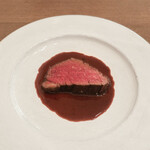 ボニュ -  竹の谷蔓牛テート 赤ワインと水で作ったソース