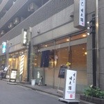 誠寿司 - 青梅街道沿いより店前