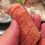 寿司栄 - かましたのとろ