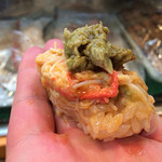 寿司栄 - 蟹ざんまい握り