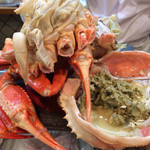 寿司栄 - 黄金蟹