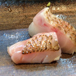 寿司栄 - のどぐろの背中　炙り