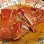 魚佐 - 煮魚定食（金目鯛）