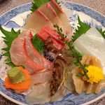 魚佐 - 刺身盛り合わせ