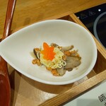 酒楽亭 空庵 - 薩摩芋クリームの金平牛蒡