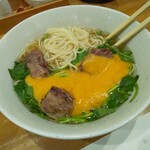 酒楽亭 空庵 - 発酵柿と牛スネのラーメン