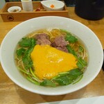 酒楽亭 空庵 - 発酵柿と牛スネのラーメン
