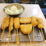 串カツ田中 溝口店 - ★★★★串カツ 1本 110円 キャンペーンをやっていたので 降臨！ CP 高いと 味も美味しく感じる！