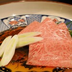 焼肉あをゐ - 松坂牛サーロインのすき焼き