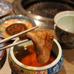 焼肉あをゐ - すき焼きで