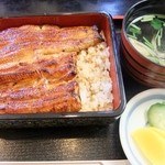 川京 - うな重の上（2550円）