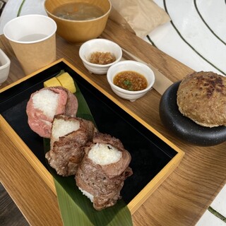 淡路牛肉巻きハンバーグ 今日は肉の日_1